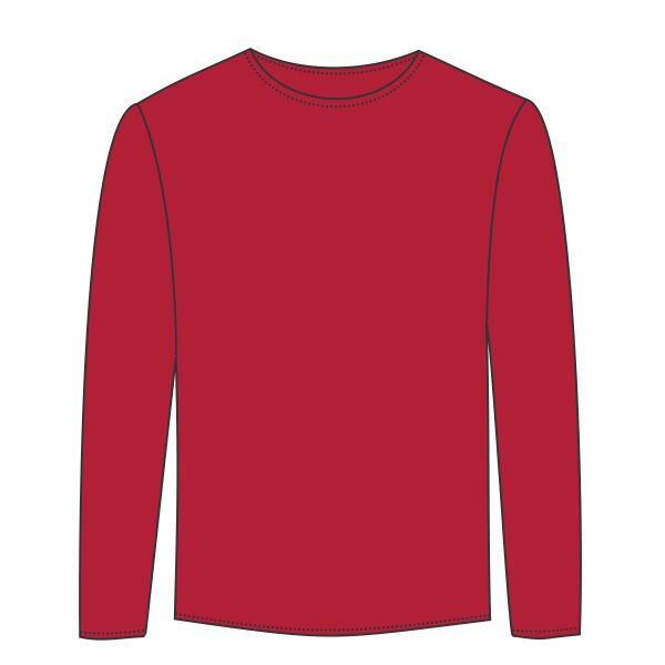 Garment-Dyed Youth Long Sleeve T-Shirt Thumbnail