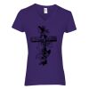 Women's Heavy Cotton™ V-Neck T-Shirt Thumbnail